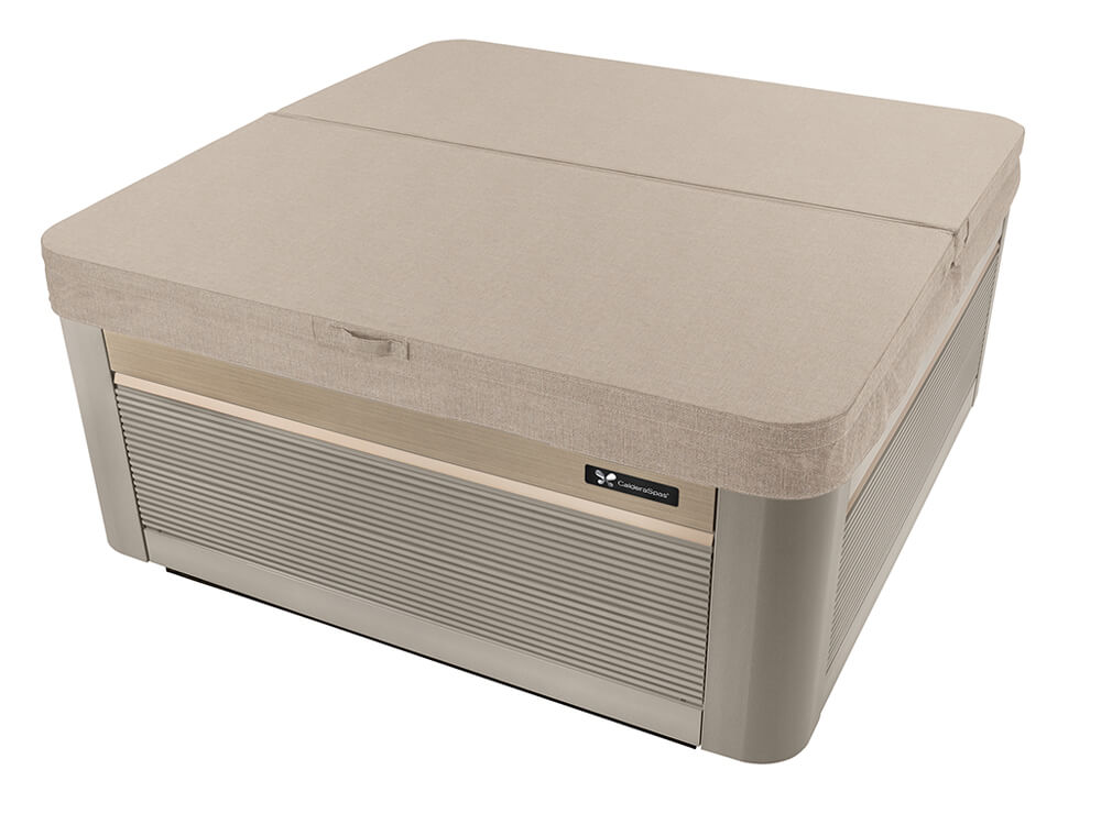 Custom-fit WeatherPro spa cover
