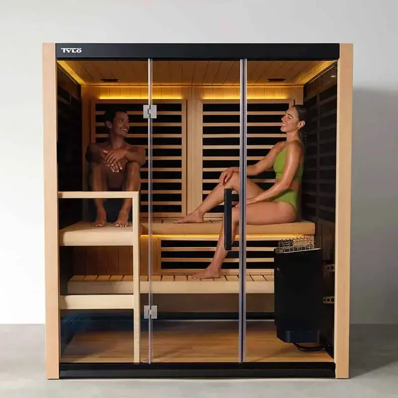 A Tylo Kiruna Hybrid sauna